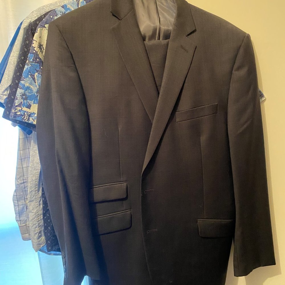 Black Calvin Klein Men's Suit